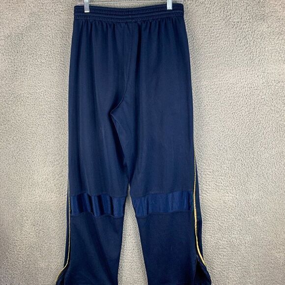 Nike Track Pants Mens‎ Medium Blue Basketball Winter Outdoor Gym Run Ankle Zip - Picture 6 of 14